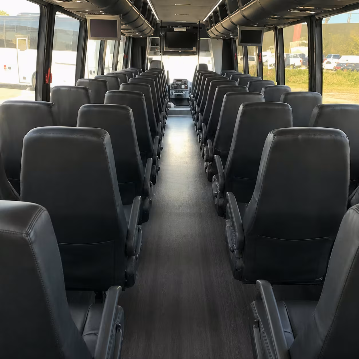 25 passenger minibus inside