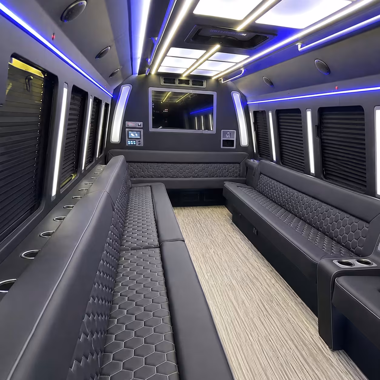 party bus interior