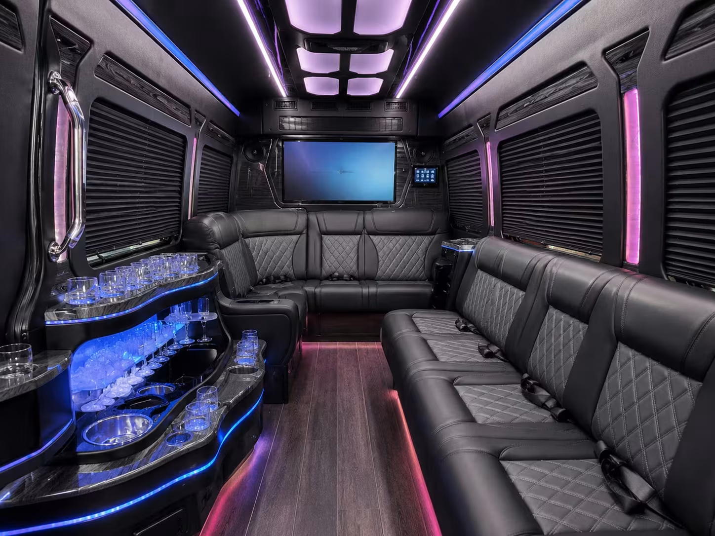 roanoke wedding shuttle bus rentals for out of town guests