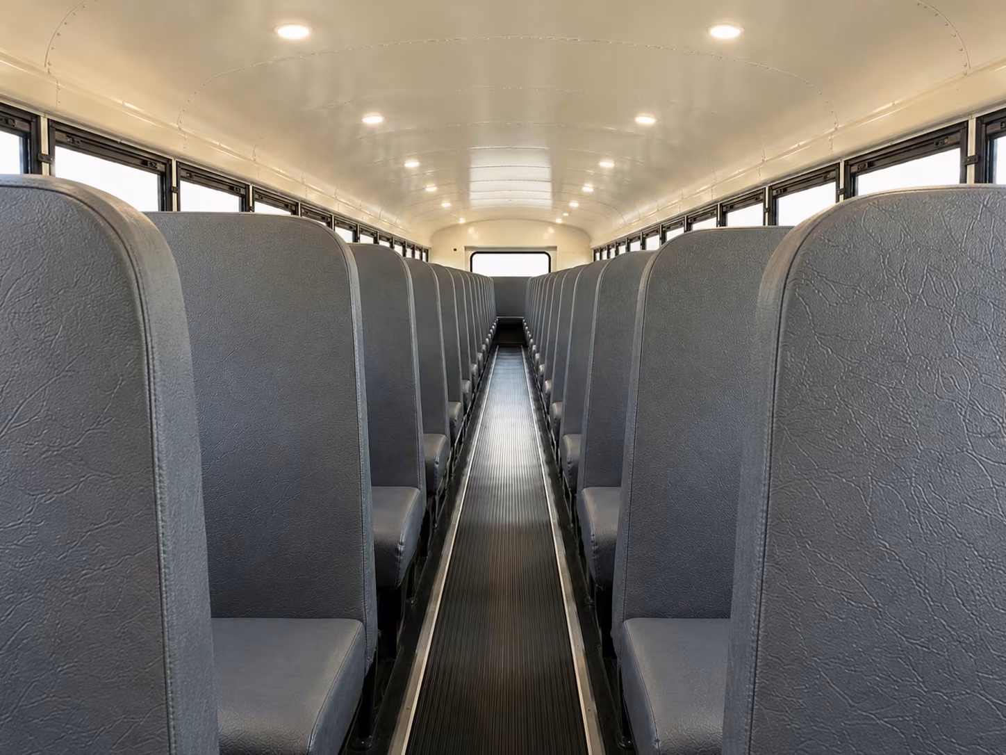 school bus interior
