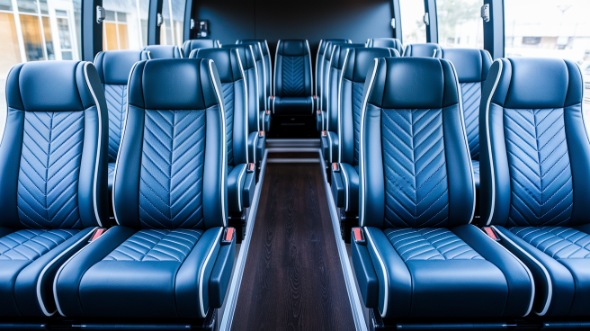 roanoke 15 passenger minibus inside