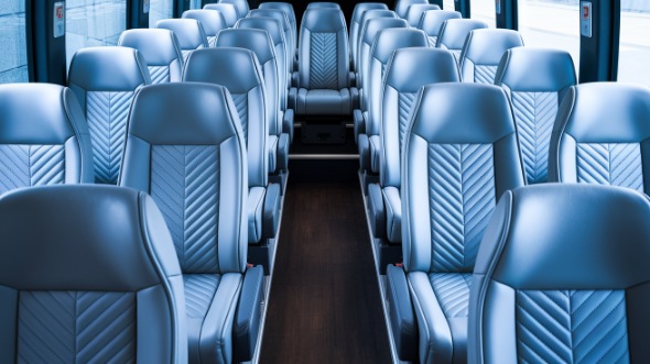 roanoke 20 passenger minibus interior