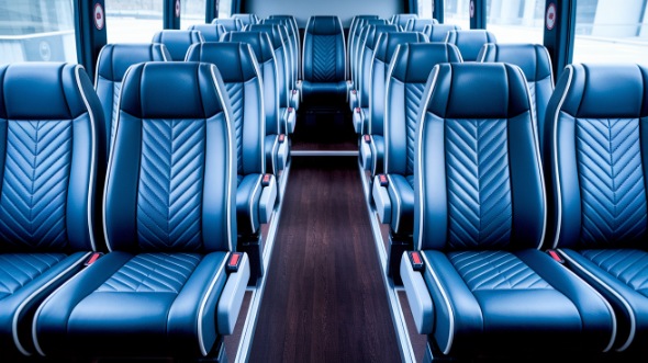 roanoke 25 passenger minibus inside