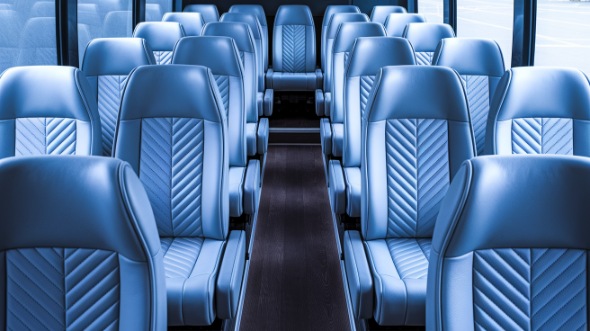 roanoke 28 passenger minibus inside
