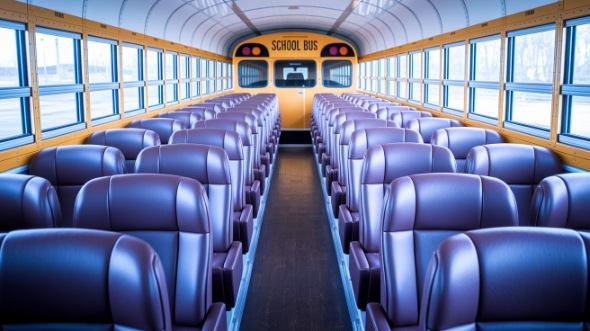 roanoke school bus rental inside